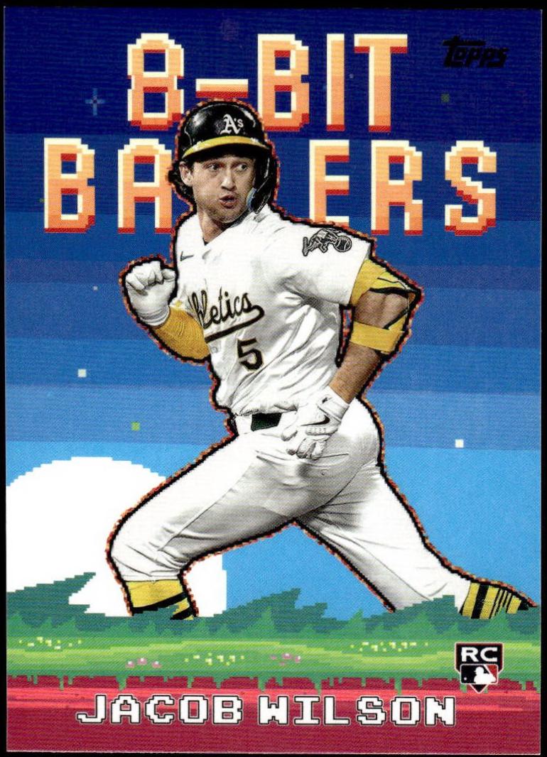 2025 Topps Celebration Mega Box 8-Bit Baller Jacob Wilson #8B-24 card