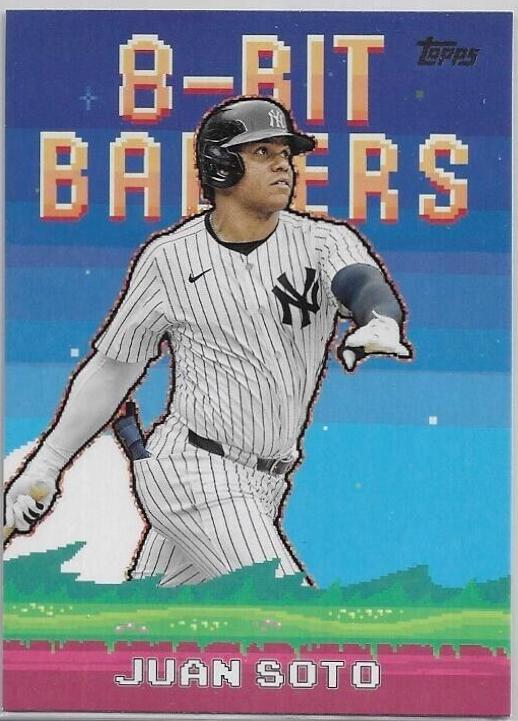 2025 Topps Celebration Mega Box 8-Bit Baller Juan Soto #8B-21 card