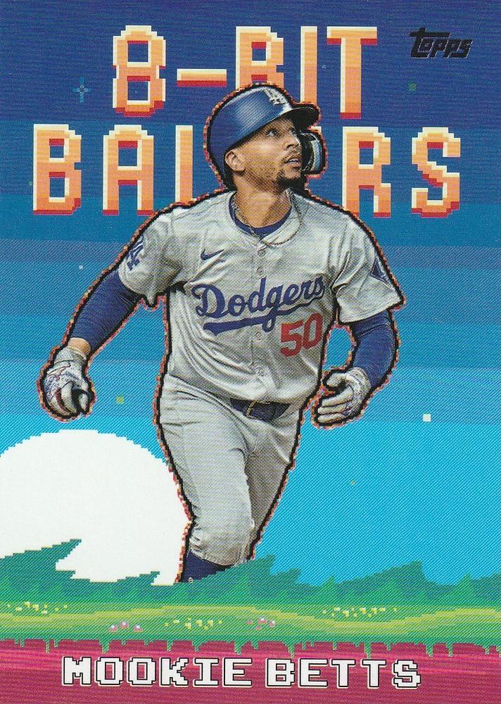 2025 Topps Celebration Mega Box 8-Bit Baller Mookie Betts #8B-15 card