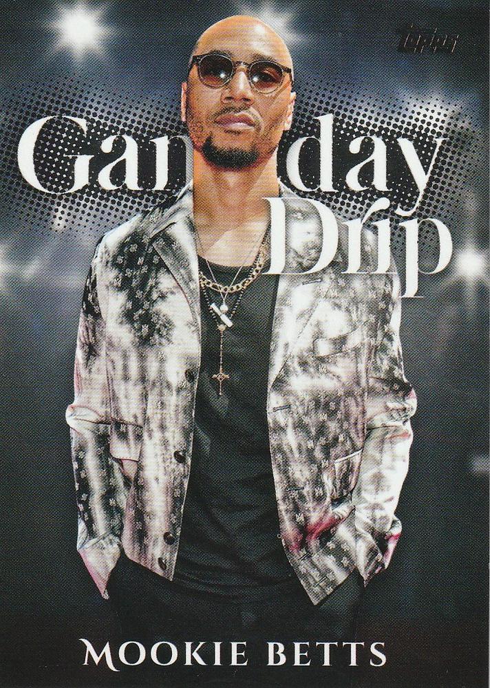 2025 Topps Celebration Mega Box Gameday Drip Mookie Betts #GD-1 card
