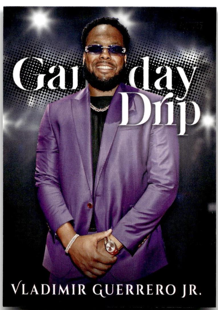 2025 Topps Celebration Mega Box Gameday Drip Vladimir Guerrero Jr. #GD-10 card