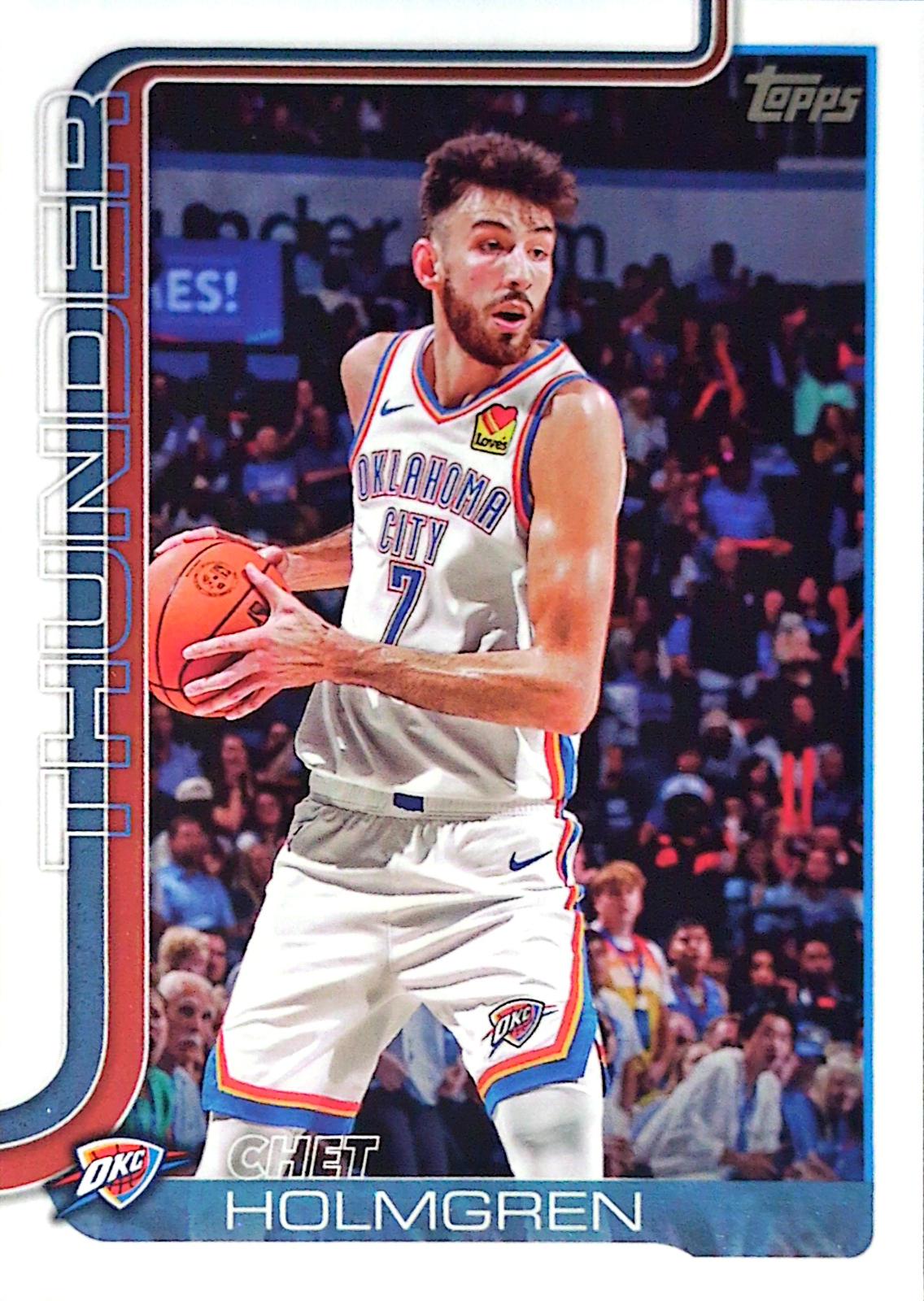 2025 Topps Chet Holmgren #118 card