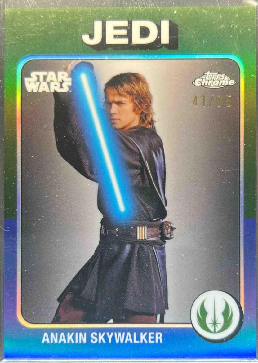 2025 Topps Chrome 1975 Tribute Anakin Skywalker #TB-3 card