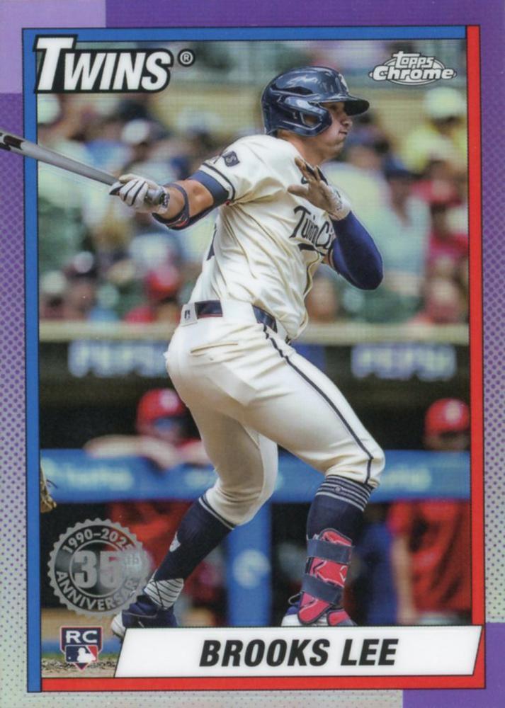 2025 Topps Chrome 1990 Brooks Lee #90CB-20 card