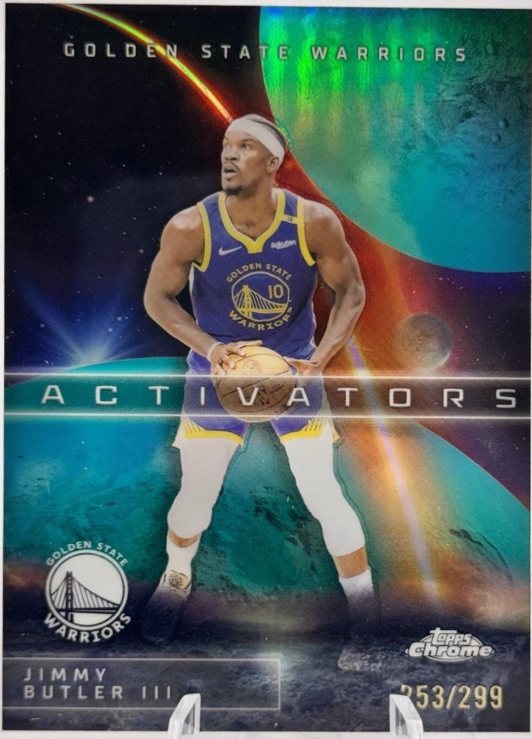 2025 Topps Chrome Activators Jimmy Butler III [Teal Refractor] #AC-2 card