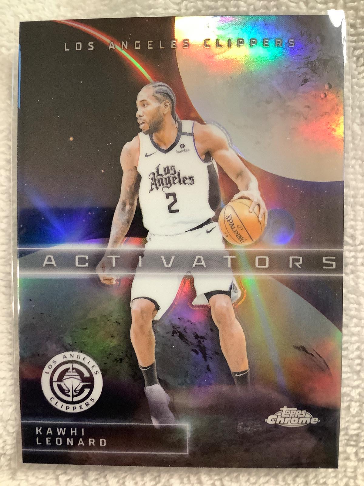 2025 Topps Chrome Activators Kawhi Leonard #AC-1 card