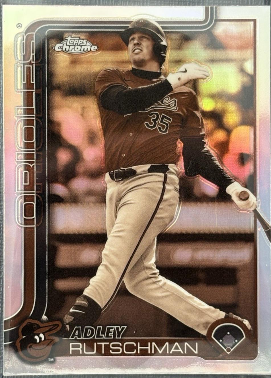 2025 Topps Chrome Adley Rutschman [Sepia] #271 card