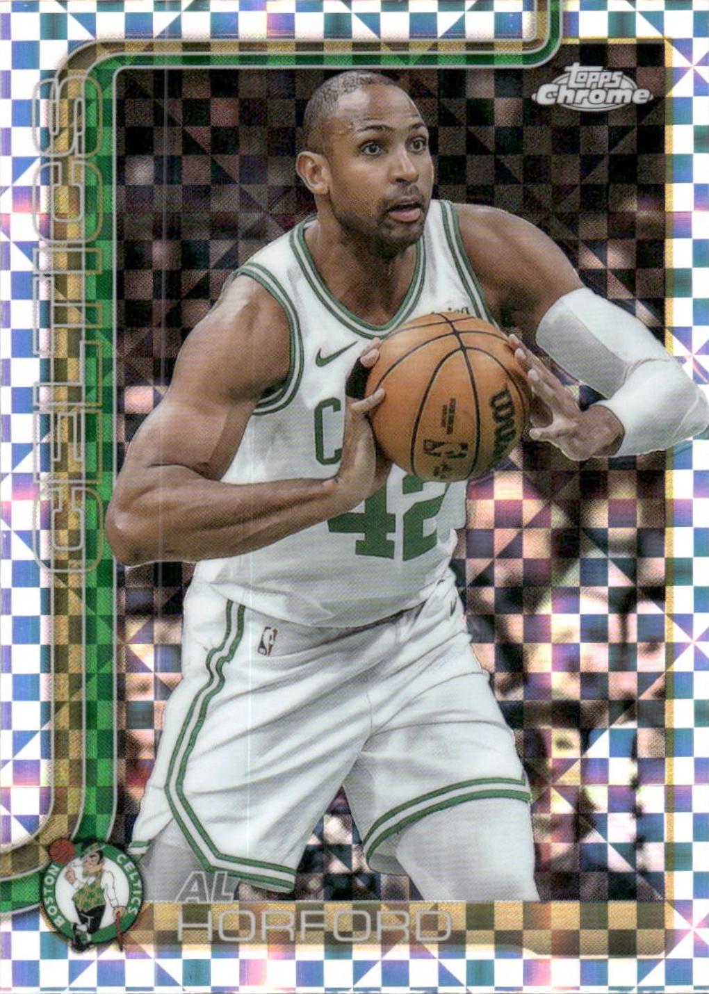 2025 Topps Chrome Al Horford [X-Fractor] #99 card