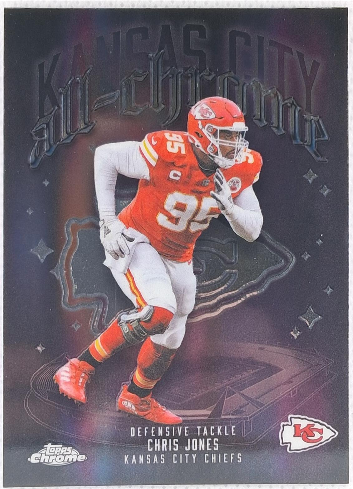 2025 Topps Chrome All Chrome Team Chris Jones #ACT-17 card