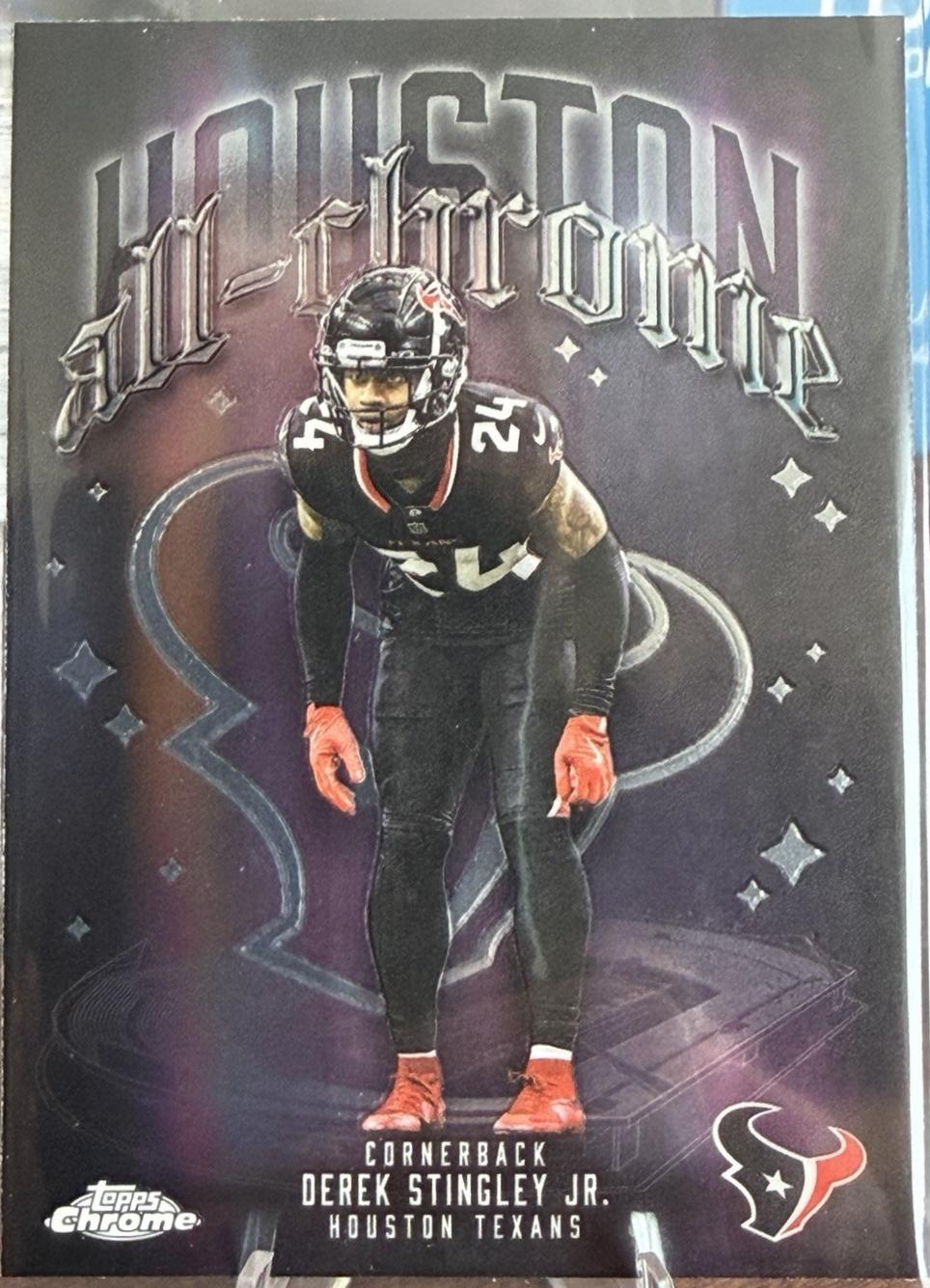 2025 Topps Chrome All Chrome Team Derek Stingley Jr. #ACT-19 card