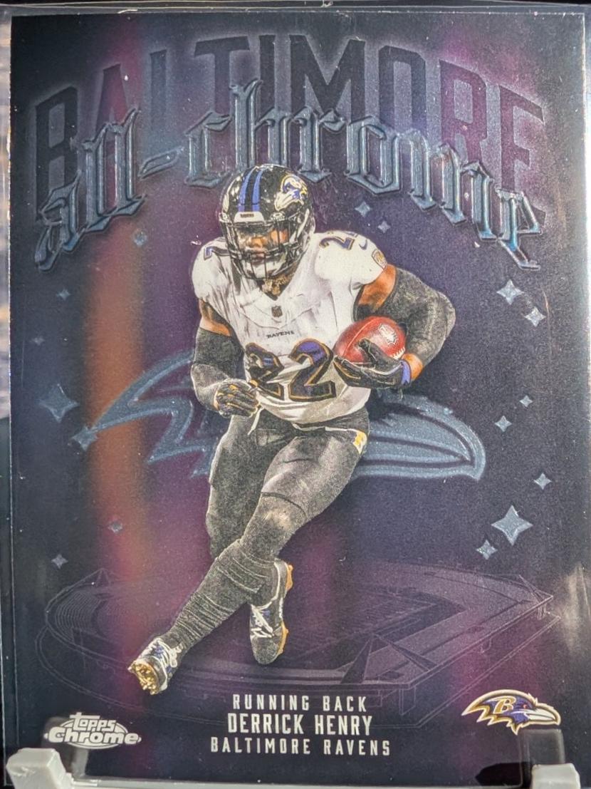 2025 Topps Chrome All Chrome Team Derrick Henry #ACT-4 card
