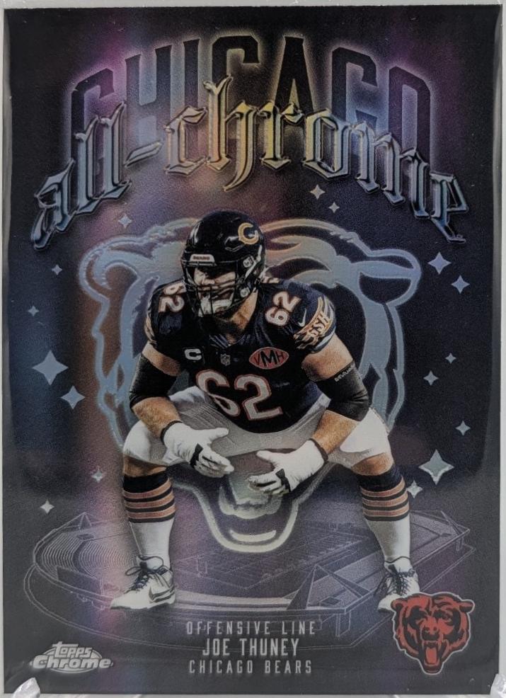 2025 Topps Chrome All Chrome Team Joe Thuney [Refractor] #ACT-14 card