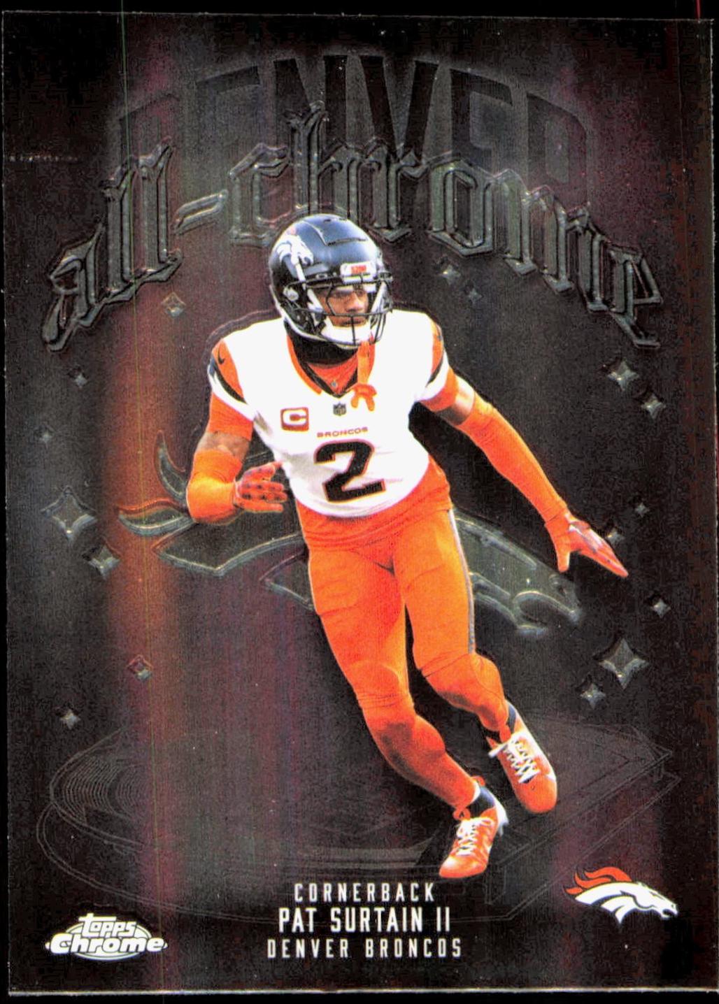 2025 Topps Chrome All Chrome Team Pat Surtain II #ACT-18 card