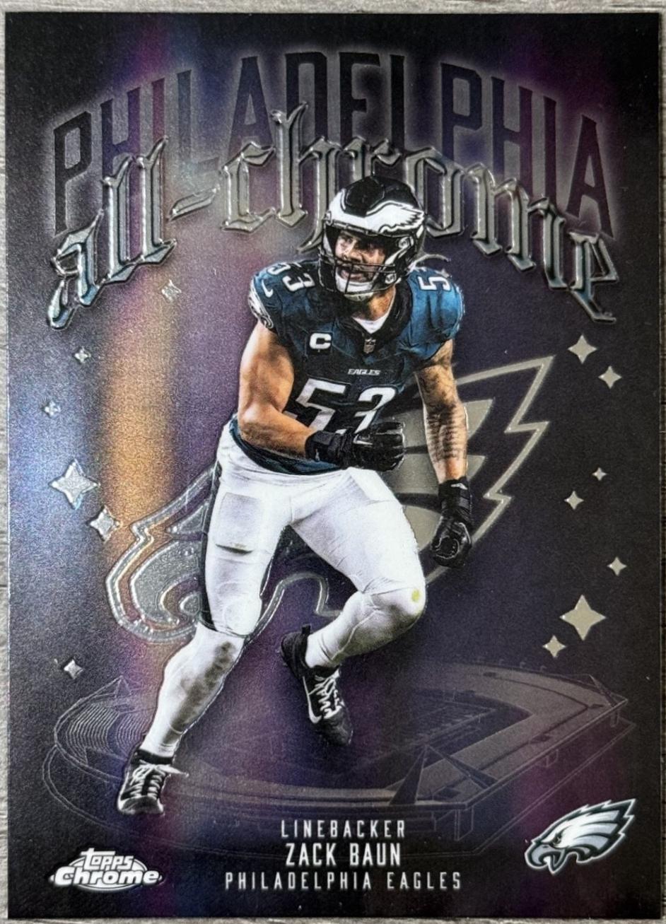 2025 Topps Chrome All Chrome Team Zack Baun #ACT-22 card