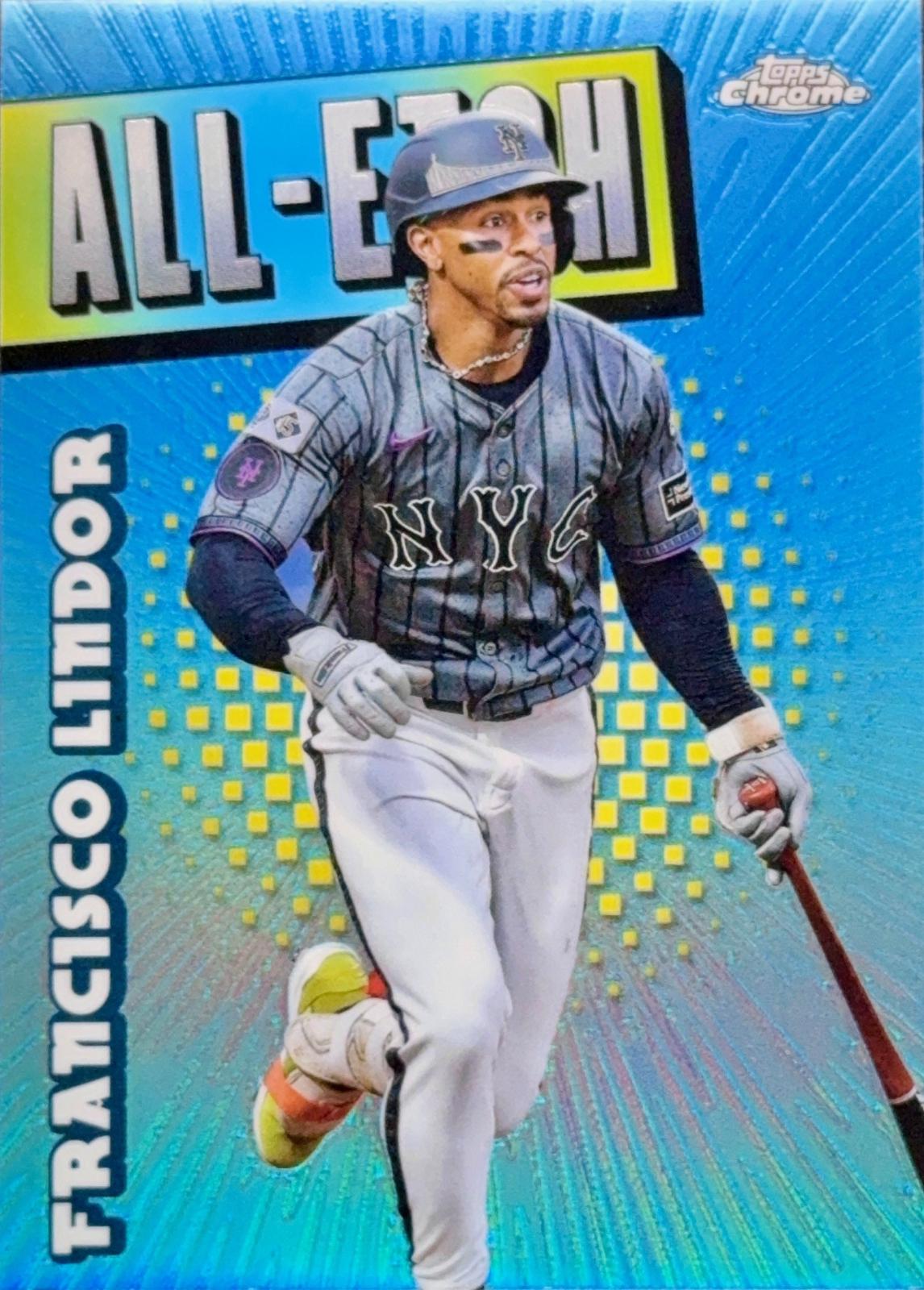 2025 Topps Chrome All Etch Francisco Lindor #CAE-10 card