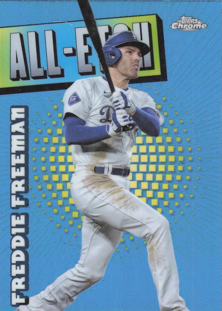 2025 Topps Chrome All Etch Freddie Freeman #CAE-11 card