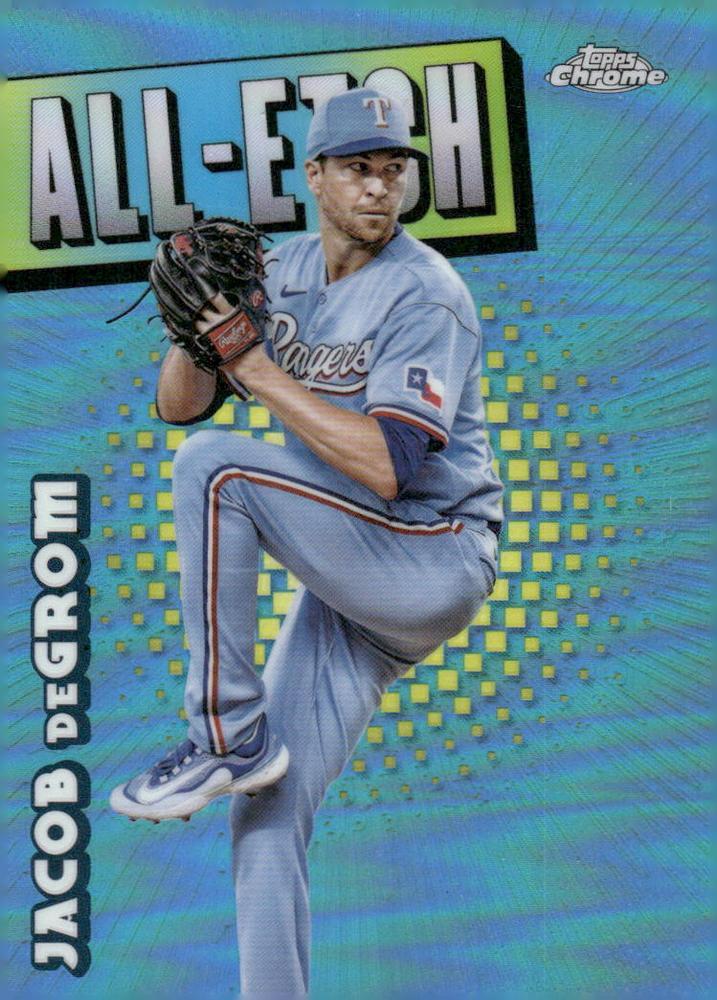 2025 Topps Chrome All Etch Jacob deGrom #CAE-5 card