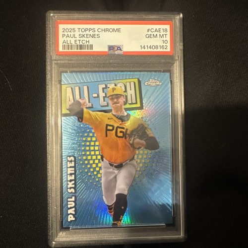2025 Topps Chrome All Etch Paul Skenes #CAE-18 card