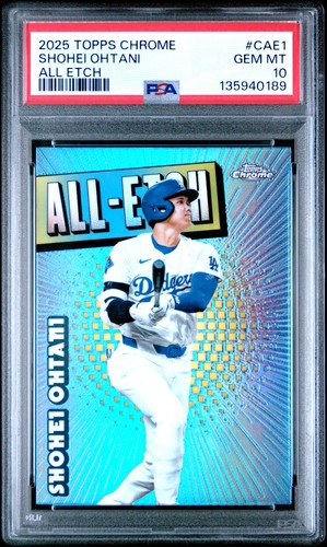 2025 Topps Chrome All Etch Shohei Ohtani #CAE-1 card