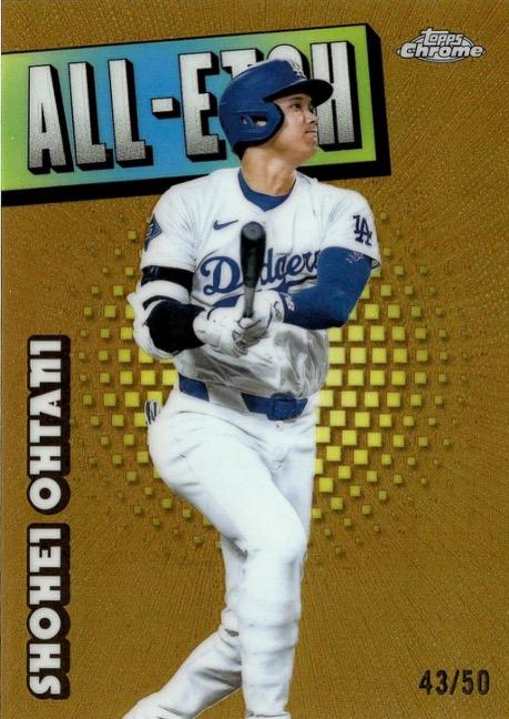 2025 Topps Chrome All Etch Shohei Ohtani [Gold] #CAE-1 card