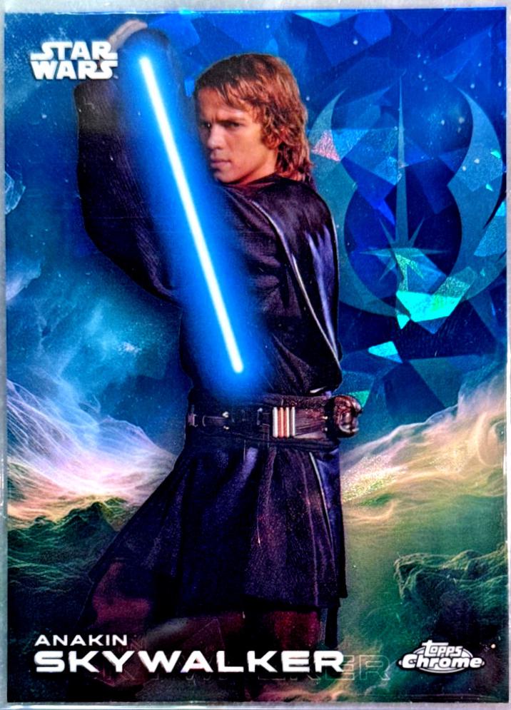 2025 Topps Chrome Anakin Skywalker [Sapphire] #3 card