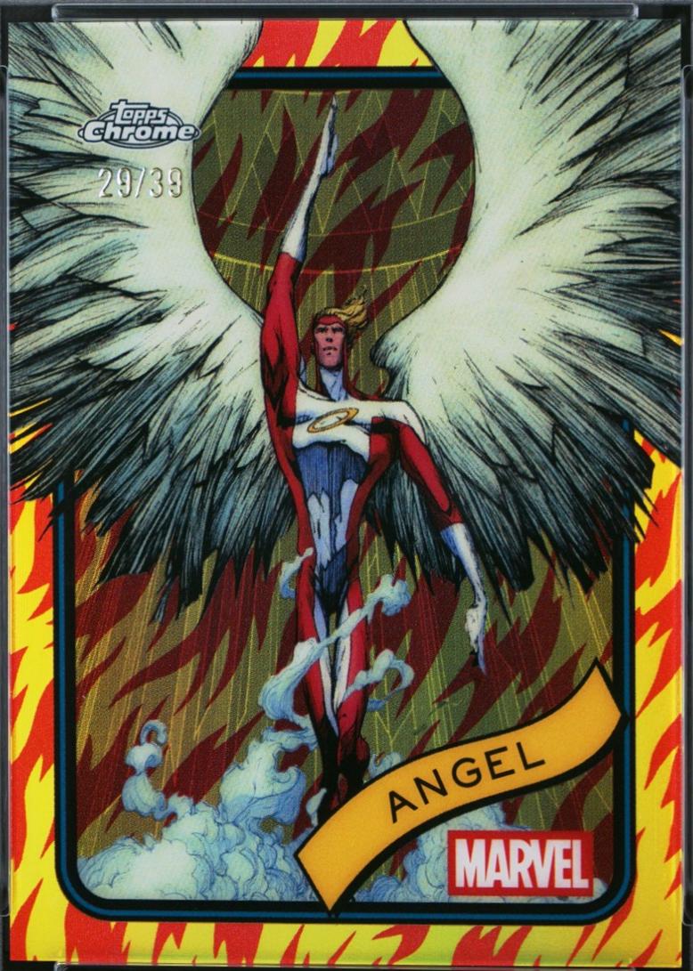 2025 Topps Chrome Angel [Human Torch] #186 card