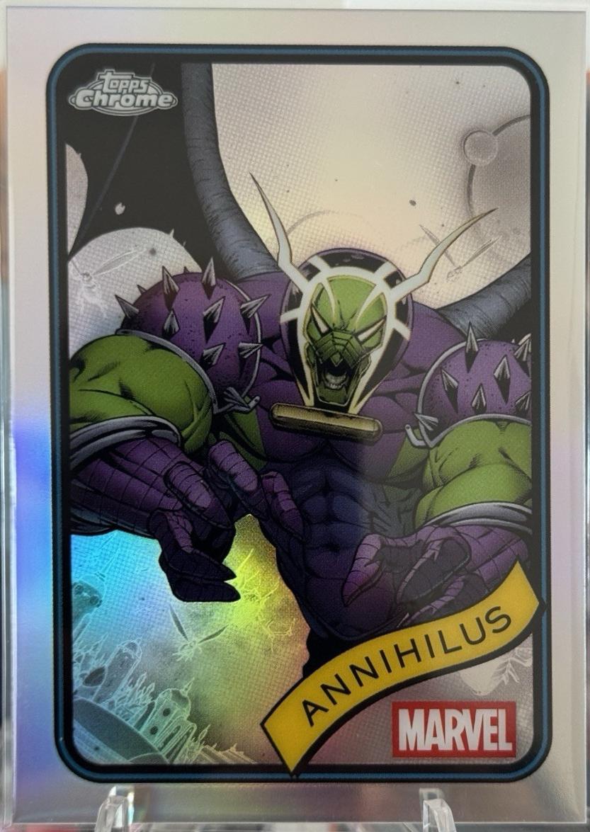 2025 Topps Chrome Annihilus [Refractor] #118 card