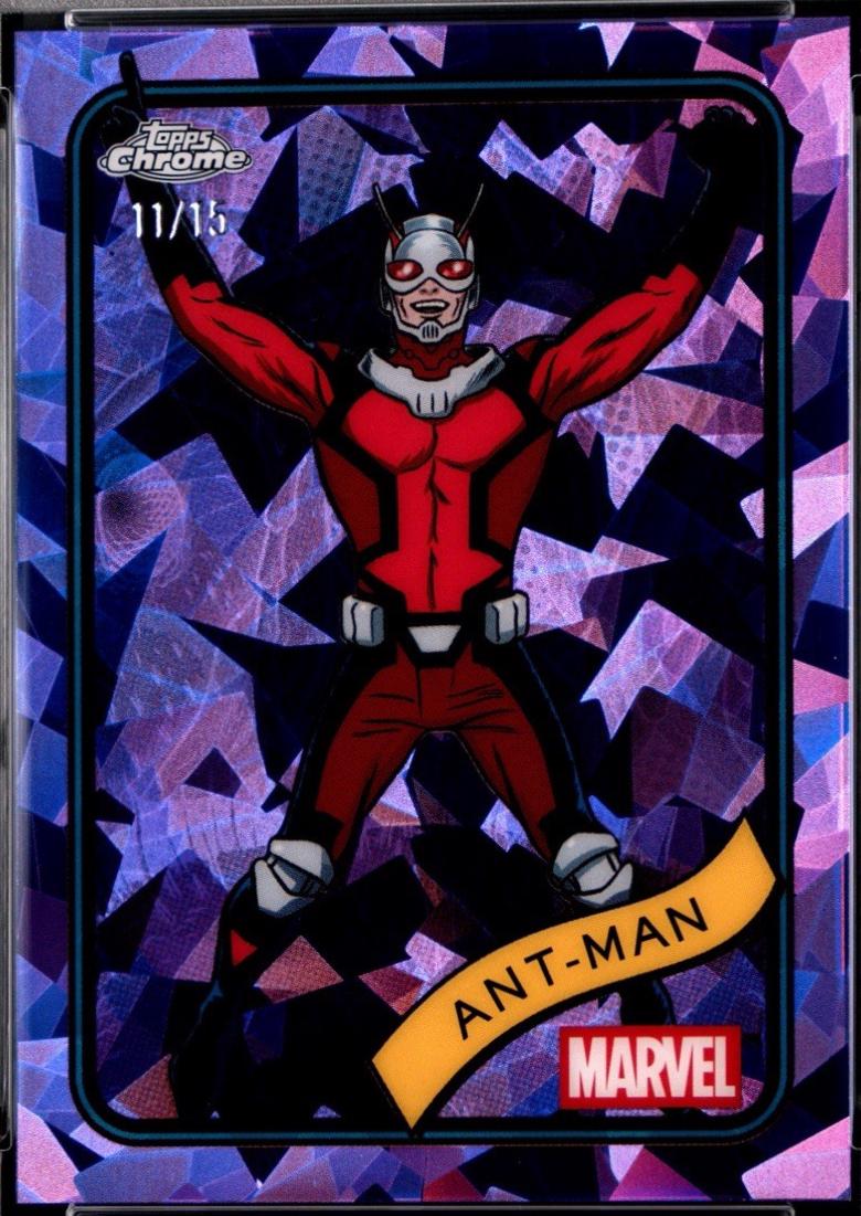 2025 Topps Chrome Ant-Man [Purple Sapphire] #141 card