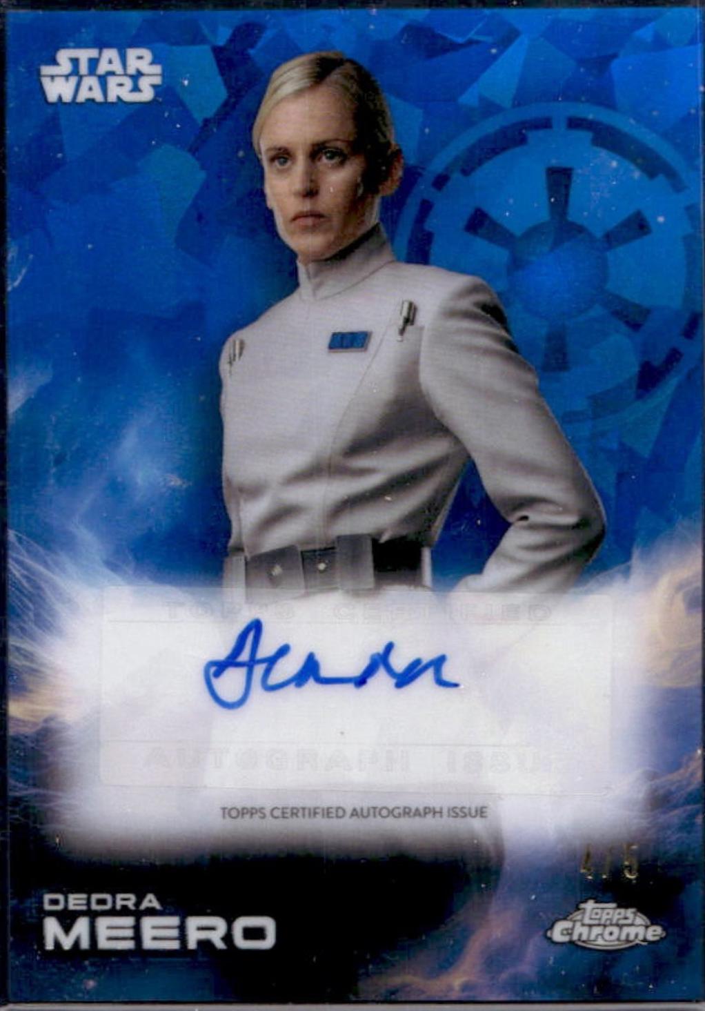 2025 Topps Chrome Autograph Denise Gough [Sapphire] #A-DGO card