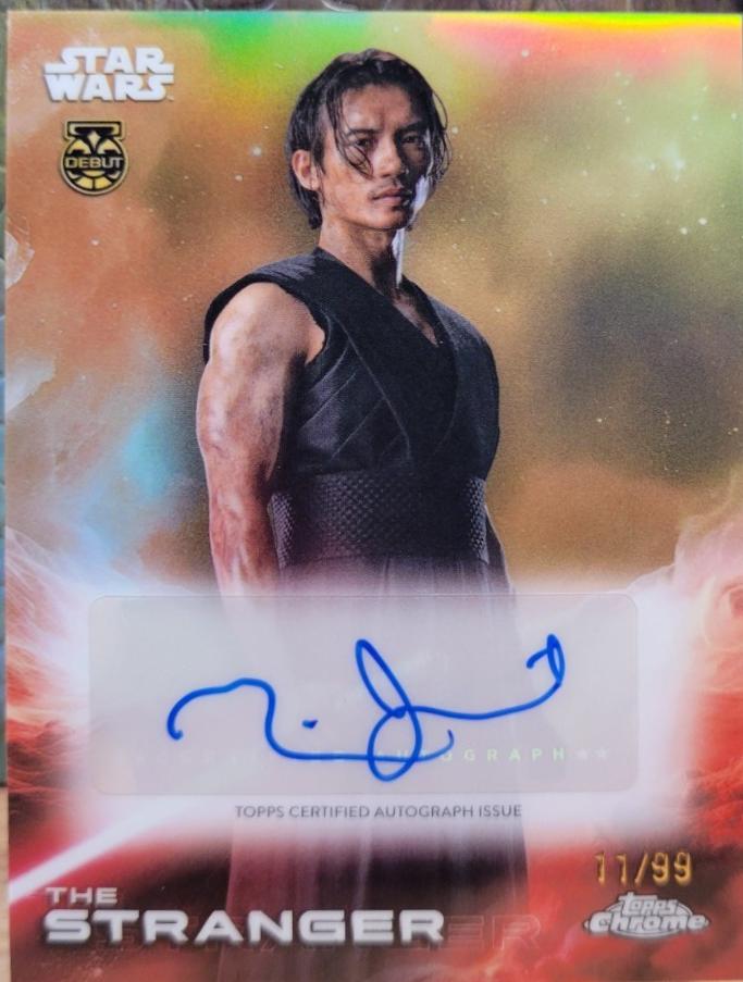 2025 Topps Chrome Autograph Manny Jacinto [Green] #A-MJ card