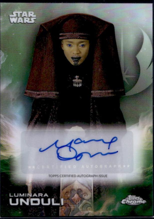 2025 Topps Chrome Autograph Mary Oyaya #A-MO card