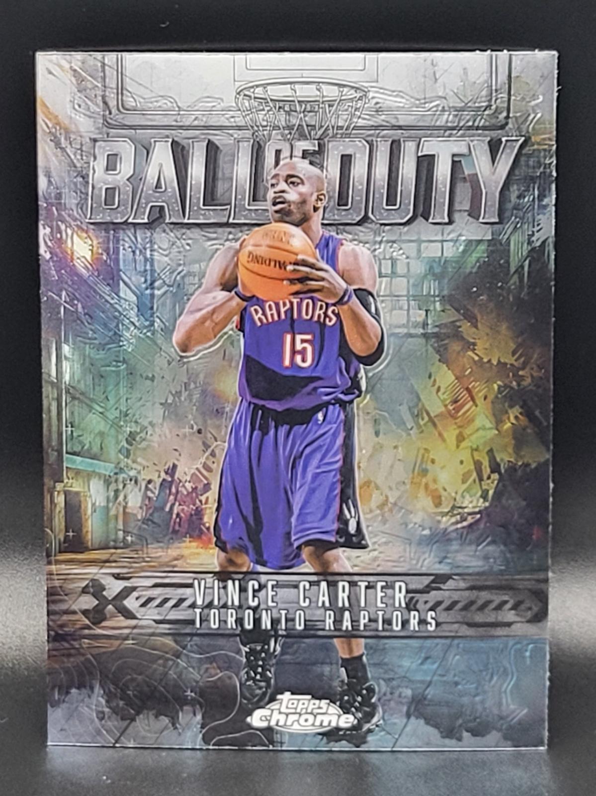 2025 Topps Chrome Ball Of Duty Vince Carter #BD-20 card