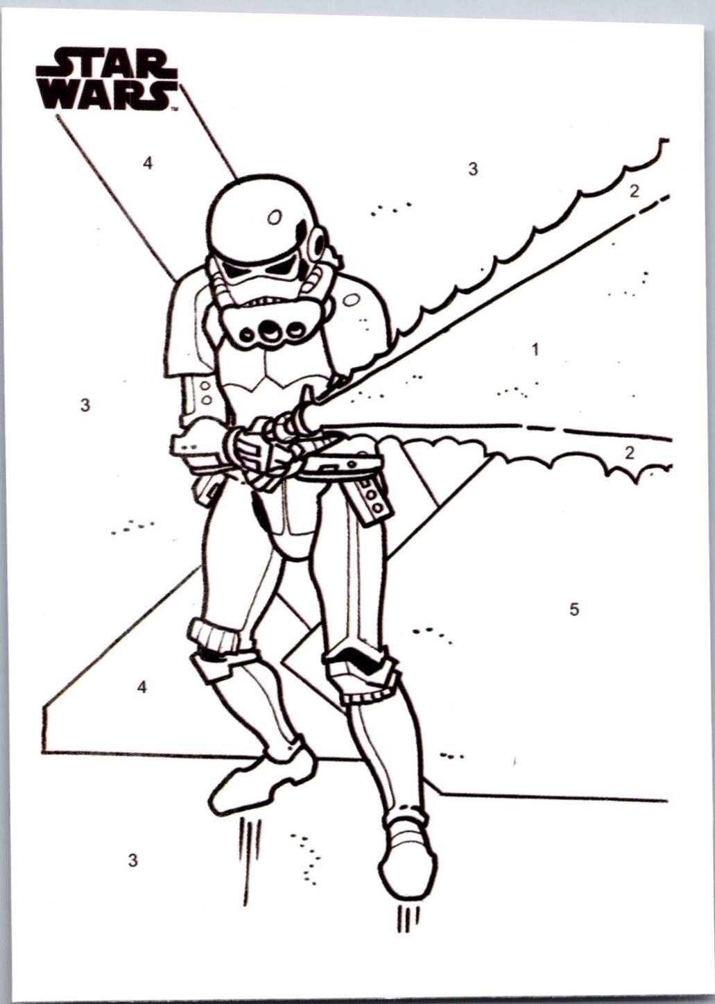 2025 Topps Chrome By the Number Stormtrooper #CP-14 card