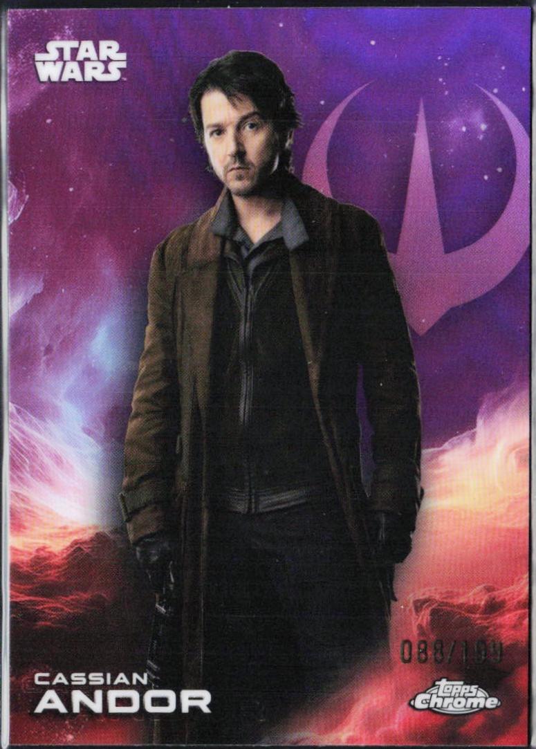 2025 Topps Chrome Cassian Andor [Purple] #22 card
