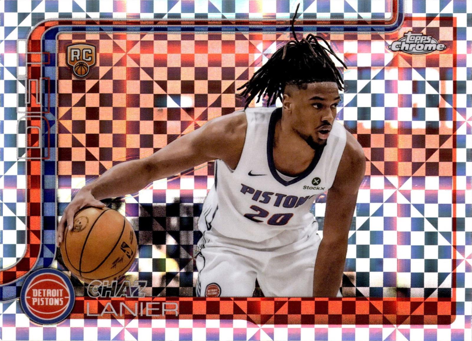 2025 Topps Chrome Chaz Lanier [X-Fractor] #288 card
