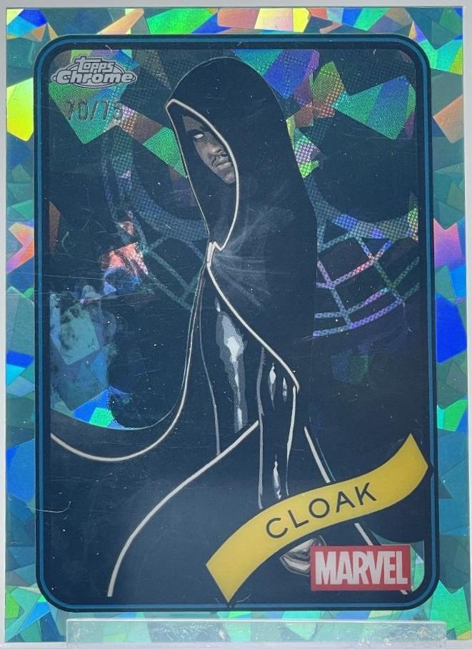 2025 Topps Chrome Cloak [Aqua Sapphire] #62 card