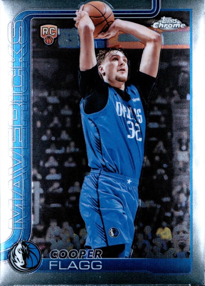 2025 Topps Chrome Cooper Flagg #251 card