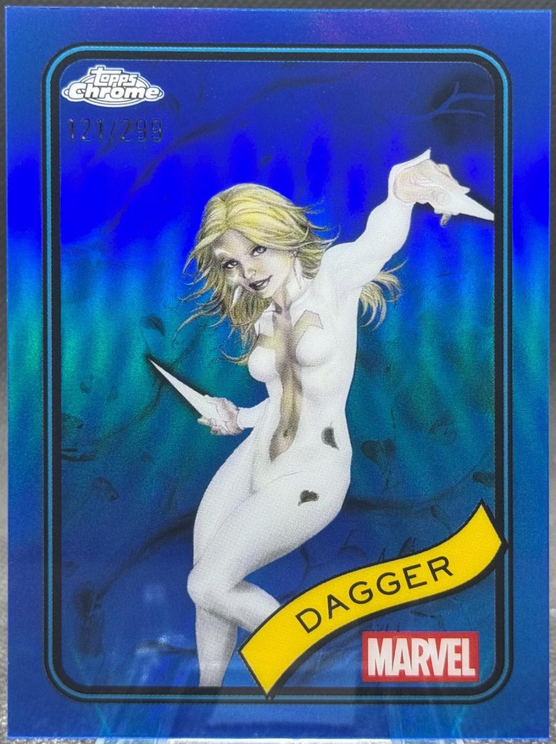 2025 Topps Chrome Dagger [Blue] #63 card