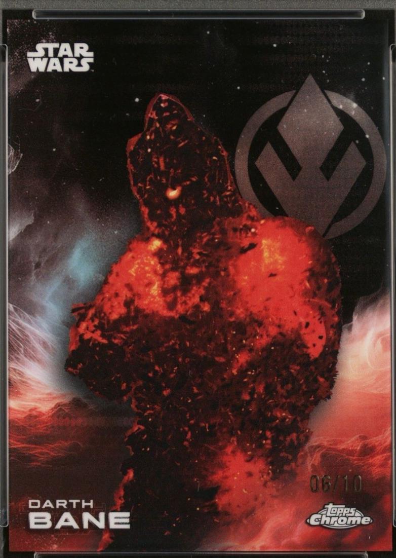 2025 Topps Chrome Darth Bane [Black Pulsar] #113 card