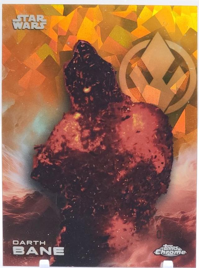 2025 Topps Chrome Darth Bane [Gold Sapphire] #113 card