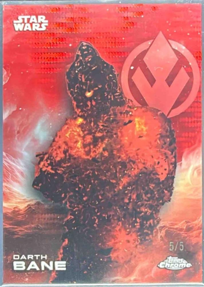 2025 Topps Chrome Darth Bane [Red Sapphire] #113 card