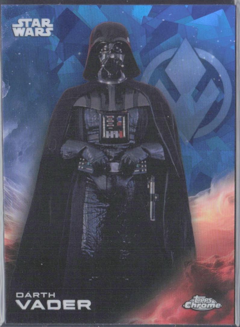 2025 Topps Chrome Darth Vader [Sapphire] #29 card