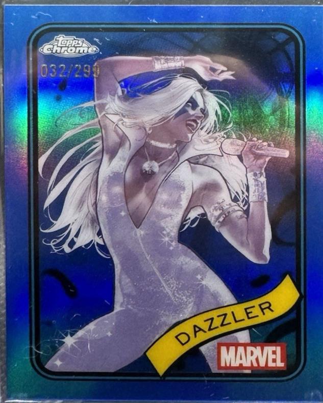 2025 Topps Chrome Dazzler [Blue] #52 card