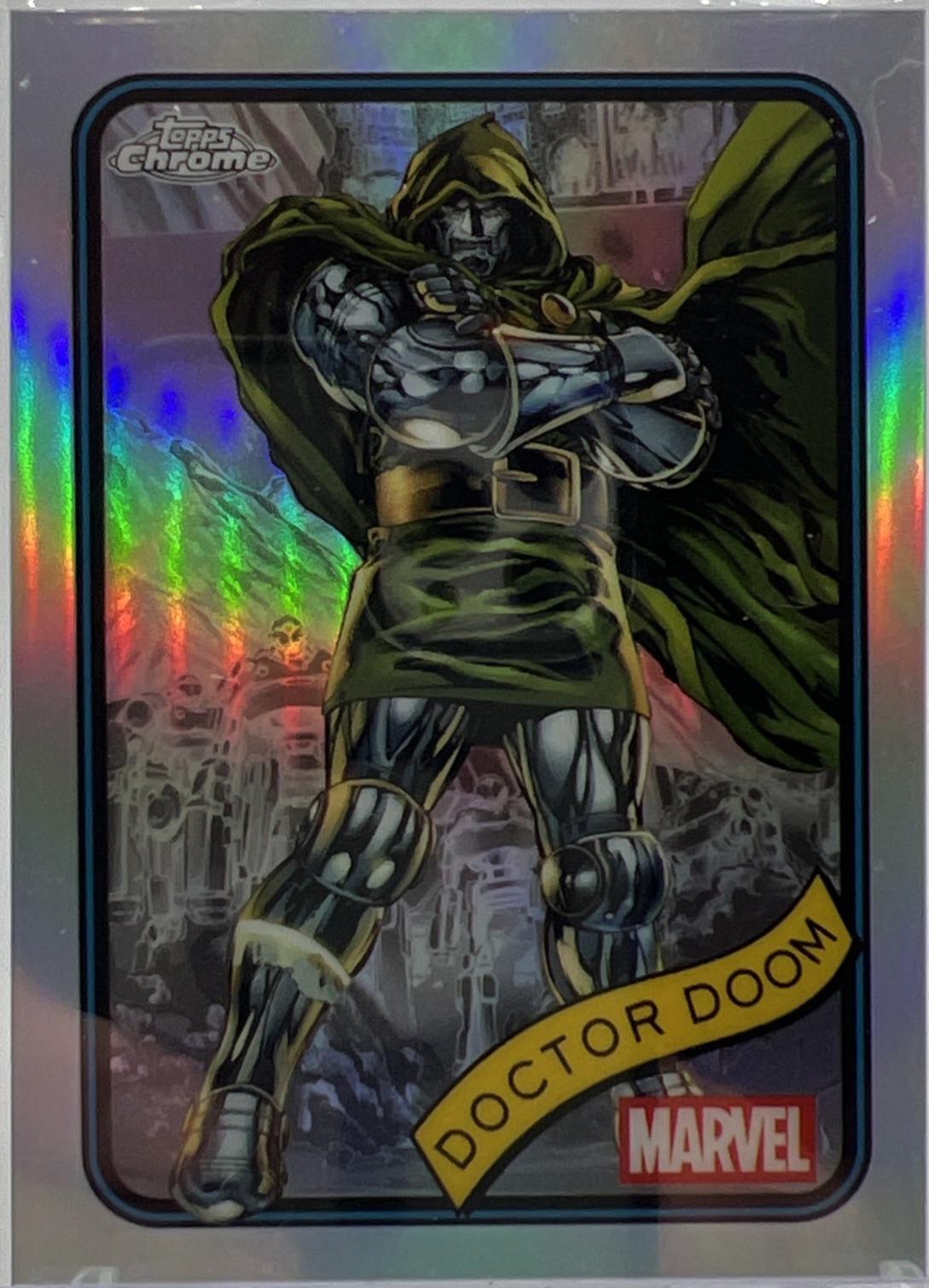 2025 Topps Chrome Doctor Doom [Refractor] #148 card