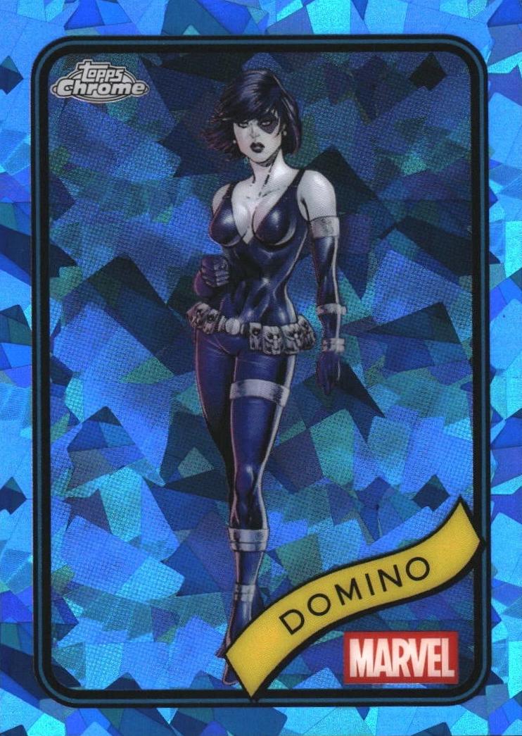 2025 Topps Chrome Domino [Sapphire] #154 card