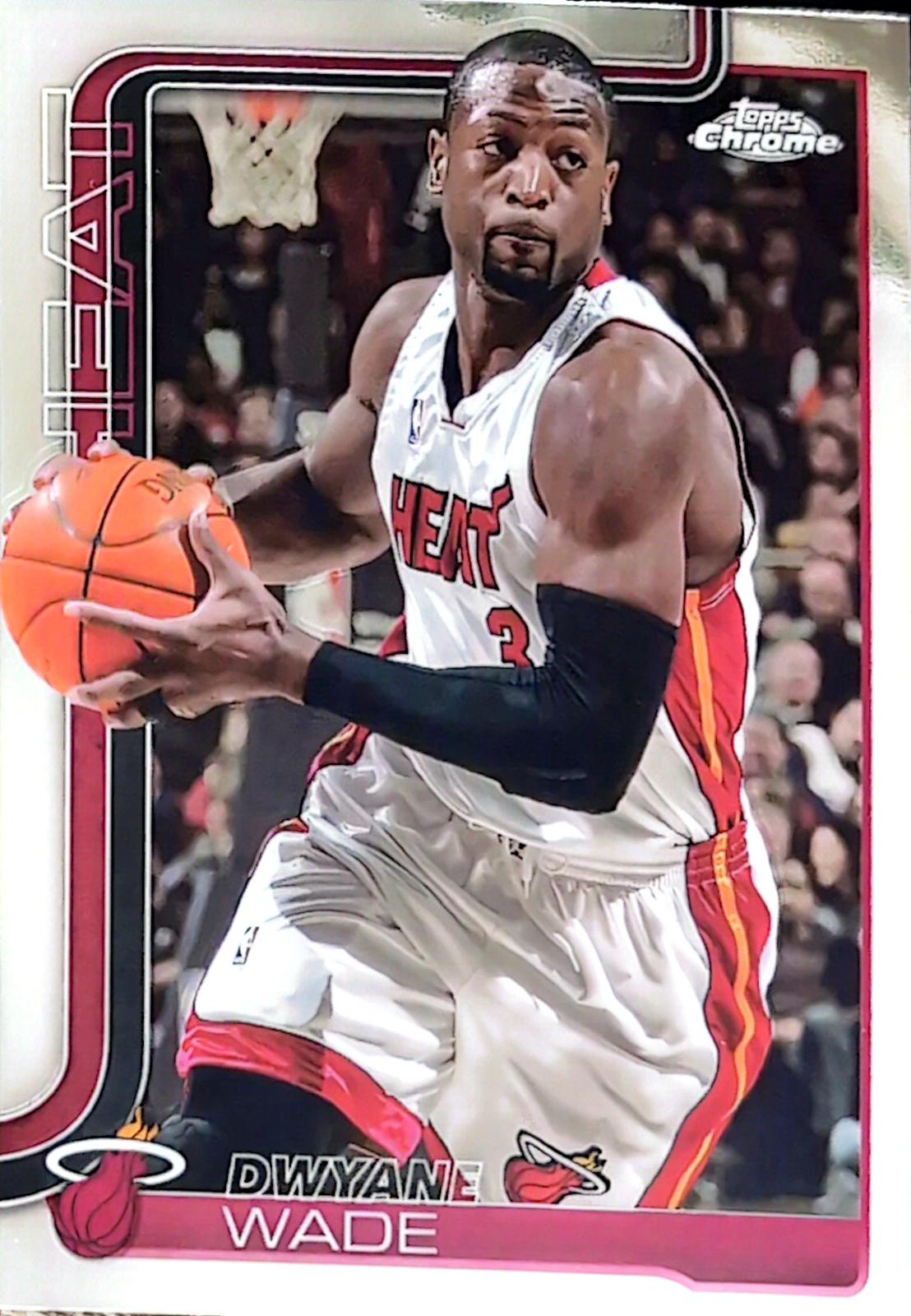 2025 Topps Chrome Dwyane Wade #241 card