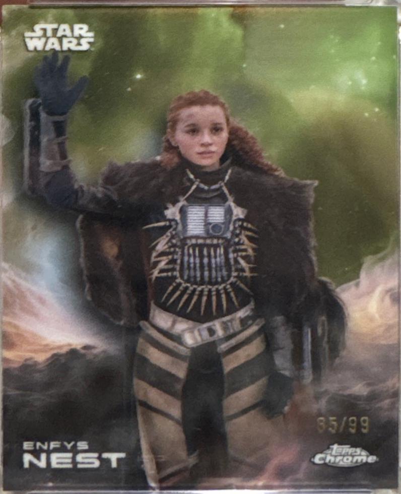 2025 Topps Chrome Enfys Nest [Green] #115 card