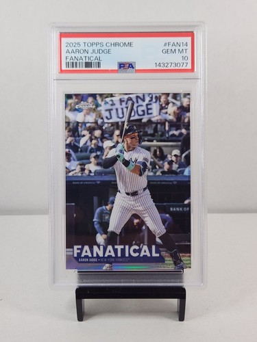 2025 Topps Chrome Fanatical Aaron Judge #FAN-14 card
