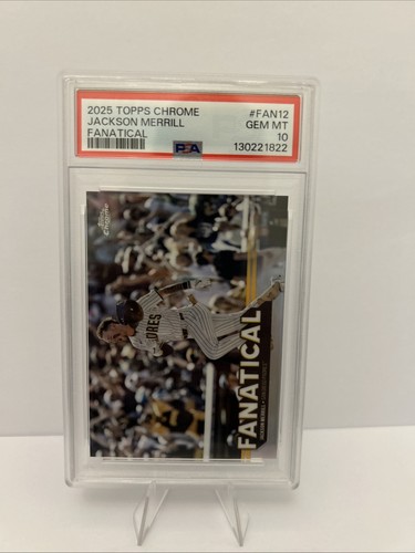 2025 Topps Chrome Fanatical Jackson Merrill #FAN-12 card
