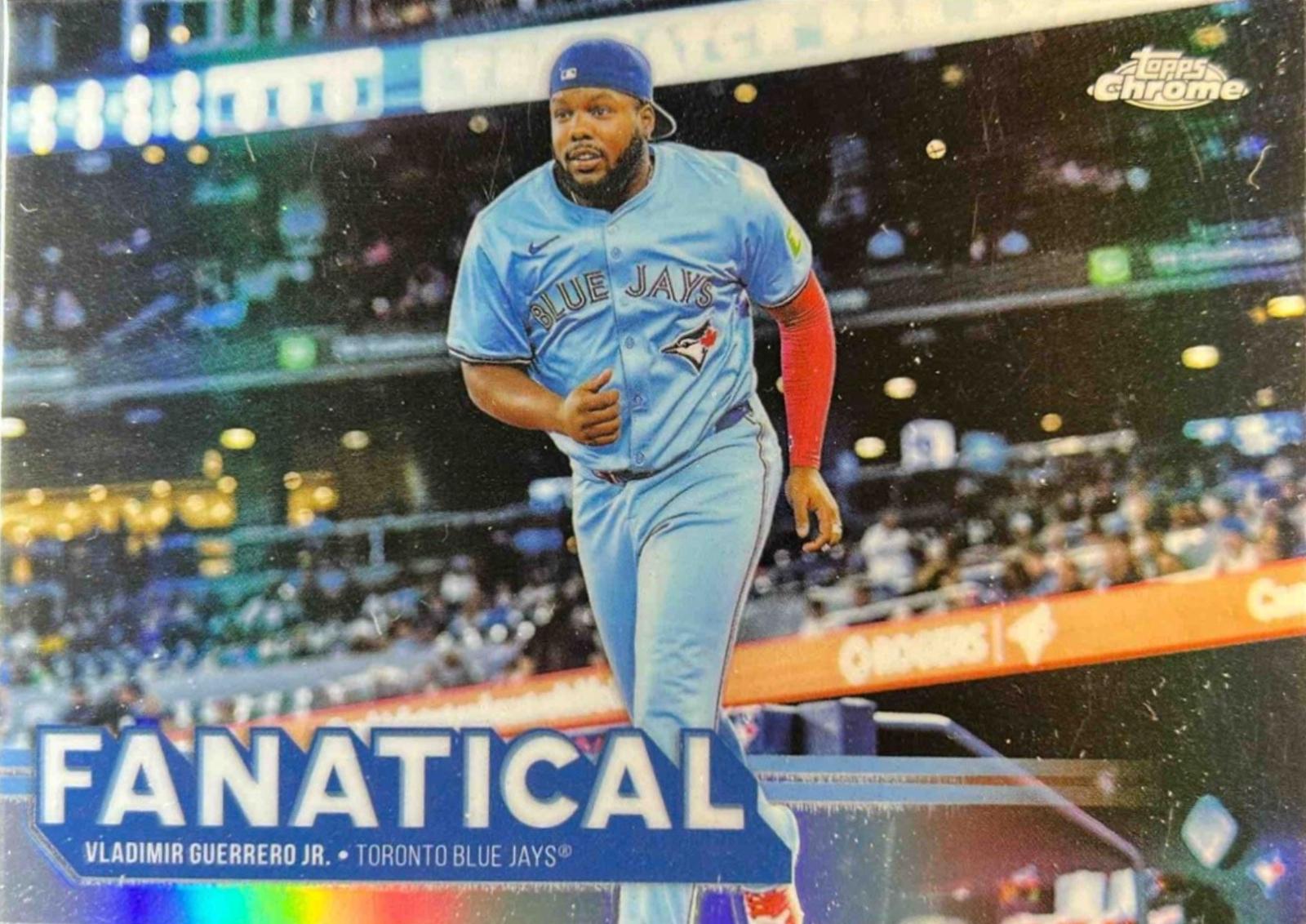 2025 Topps Chrome Fanatical Vladimir Guerrero Jr. #FAN-3 card